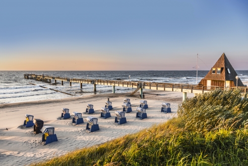 Ostseebad Koserow auf Usedom, Deutschland