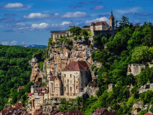 Wallfahrtort Rocamadour in Frankreich