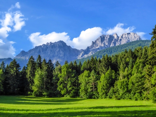 die Lienzer Dolomiten am Südrand Österreichs