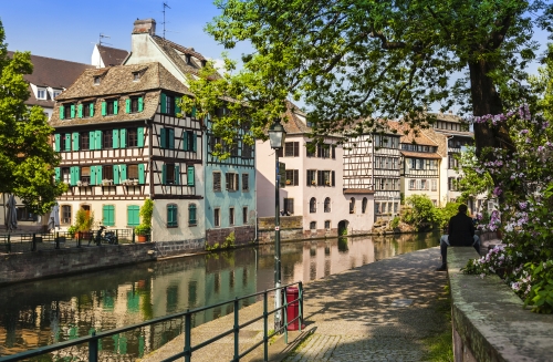 Gerberviertel von Straßburg, Frankreich