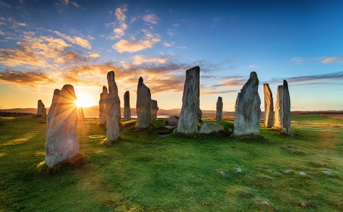 Callanish Stones auf der Isle of Lewis