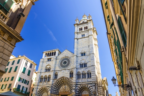 ©Aliaksandr - stock.adobe.com die Kathedrale San Lorenzo in Genua, Italien