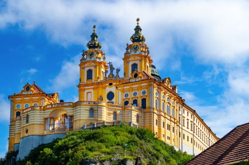 Stift Melk an der Donau, Österreich