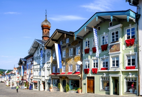 Bad Tölz in Bayern, Deutschland