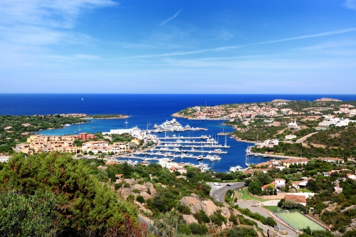 Porto Cervo an der Costa Smeralda an der Nordostküste Sardiniens, Italien