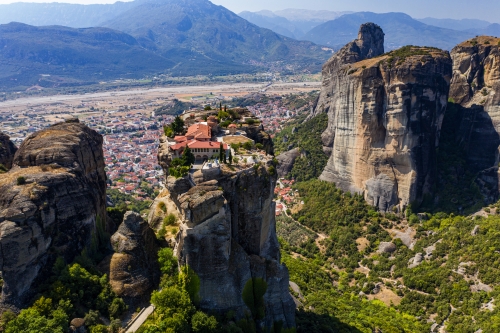Kloster von Meteora im Pindos Gebirge, Griechenland