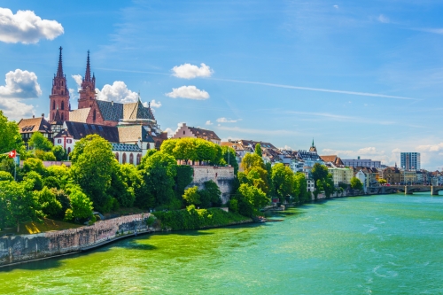 Basel in der Schweiz