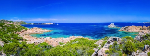 Insel La Maddalena vor der Nordostküste Sardiniens