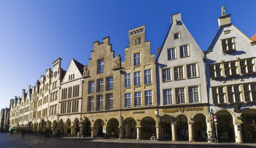 Prinzipalmarkt in Münster, Deutschland