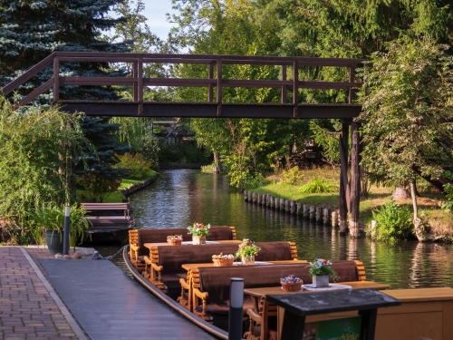 Kahnfahrt im Spreewald, Deutschland