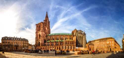 Straßburger Münster im Elsass, Frankreich