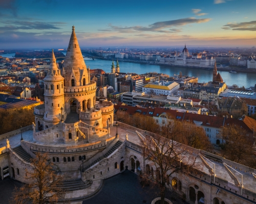 Fischerbastei in Budapest, Ungarn