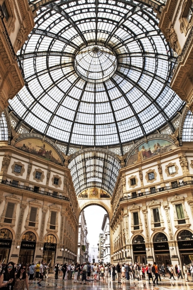 Galleria Vittorio Emanuele II in Mailand, Italien