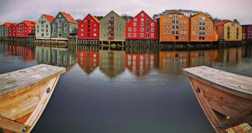 Trondheim in Norwegen