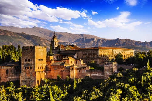 Alhambra in Granada, Spanien