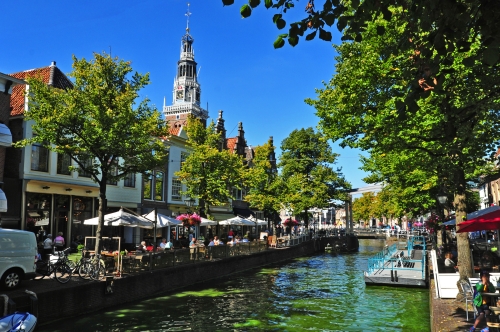 Canali di Alkmaar, Olanda - Paesi Bassi