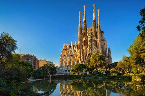 Sagrada Familia in Barcelona, Spain