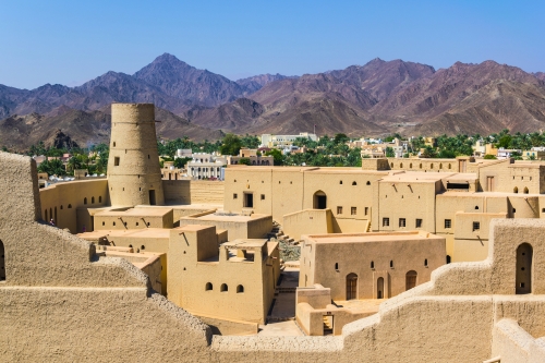 Bahla Fort in Ad Dakhiliya, Oman.