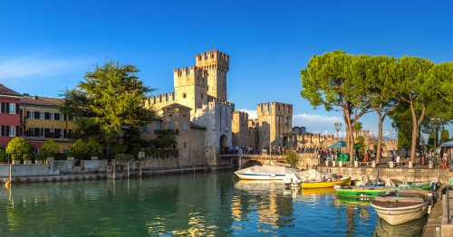 Scaliger castle in Sirmione