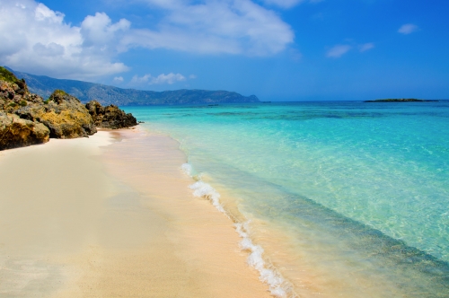 Crete beach Elafonisi