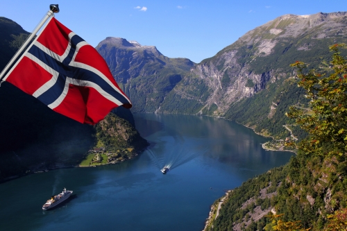 Geirangerfjord in Norway (Unesco World Heritage)