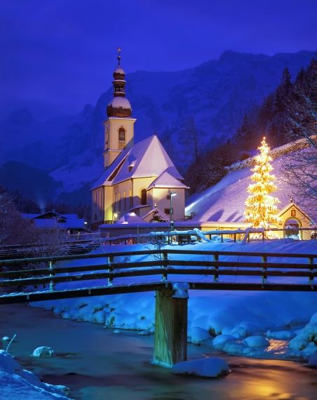 Weihnachten im Berchtesgadener Land in der Ramsau