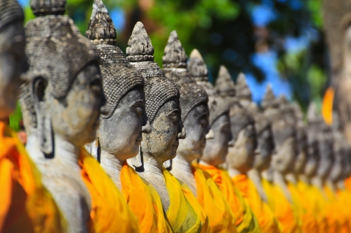 Wat Yai Chai Mongkhon in Ayuthaya province of Thailand