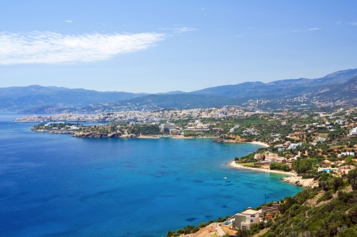 Panoramic view of Agios Nikolaos