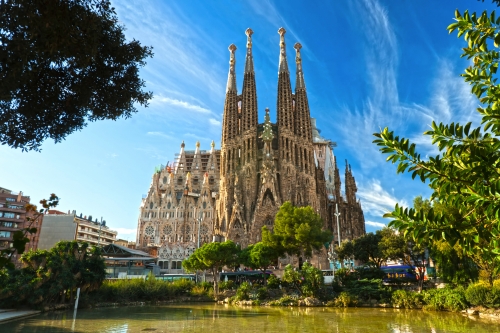 Basilika Sagrada Família in Barcelona