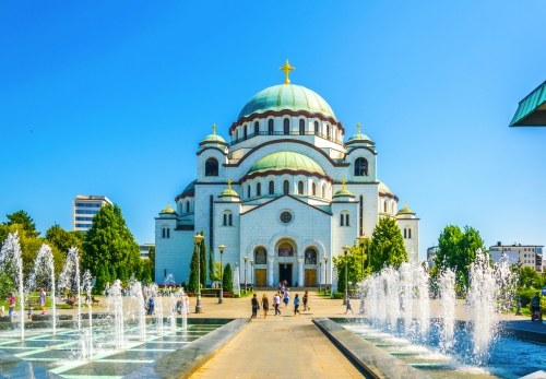 Dom des Heiligen Sava in Belgrad, Belgien
