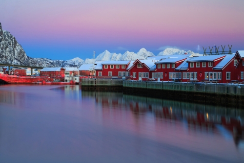 Svolvaer auf den Lofoten, Norwegen