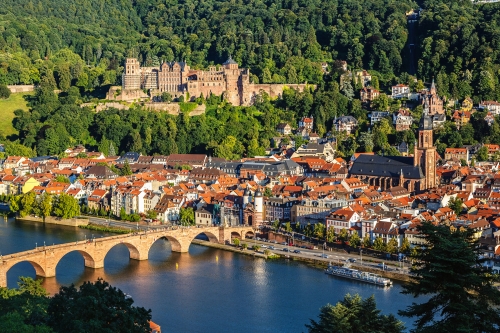 Blick auf Heidelberg