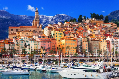 Menton in Südfrankreich