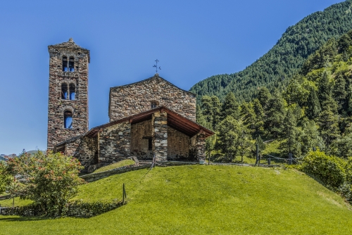 Sant Joan de Caselles in der Nähe der Ortschaft Canillo