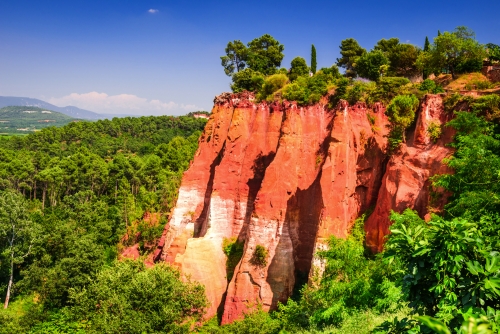 Le Sentier des Ocres bei Roussillon