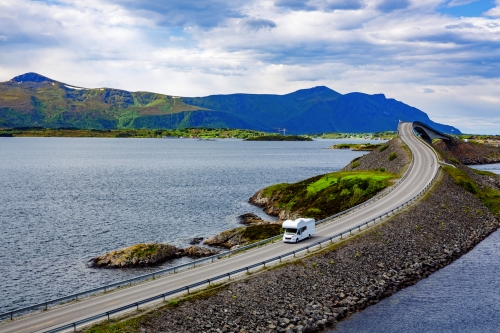 Atlantikstraße in Norwegen