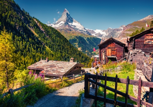 Matterhorn in der Schweiz