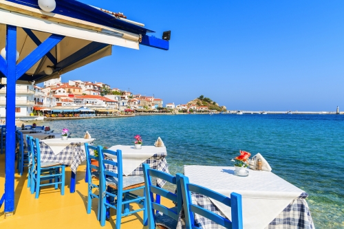 Taverne in Kokkari, Samos