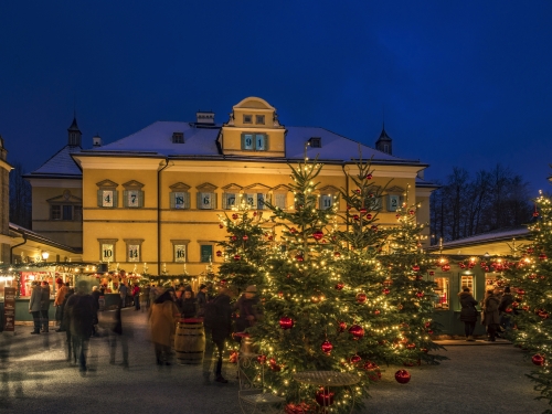 Hellbrunner Adventzauber in Salzburg, Österreich