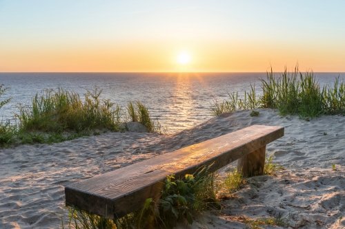 Sonnenuntergang an der Ostsee