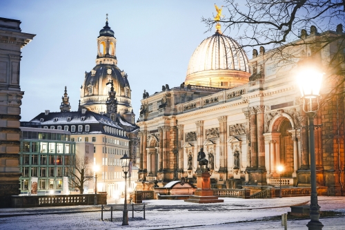 Dresden im Winter