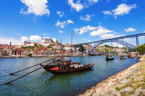 Porto und die Ponte Dom Luís I