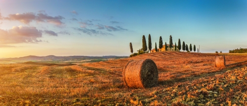 Villa Pienza im Val d’Orcia in der Toskana, Italien