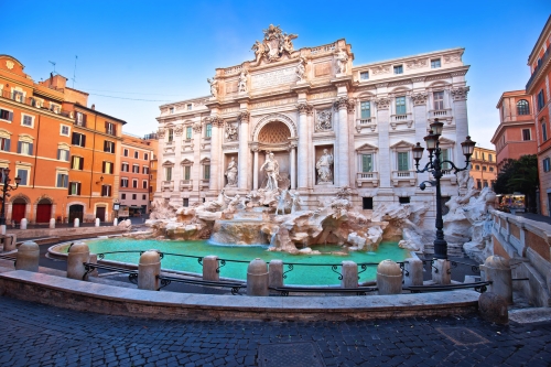 Trevi-Brunnen in Rom, Italien