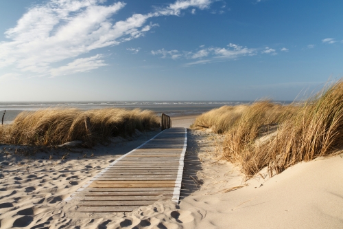 Nordsee-Strand auf Langeoog