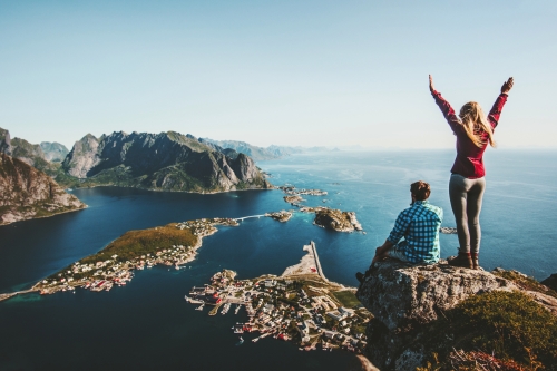 Wanderung in den Lofoten