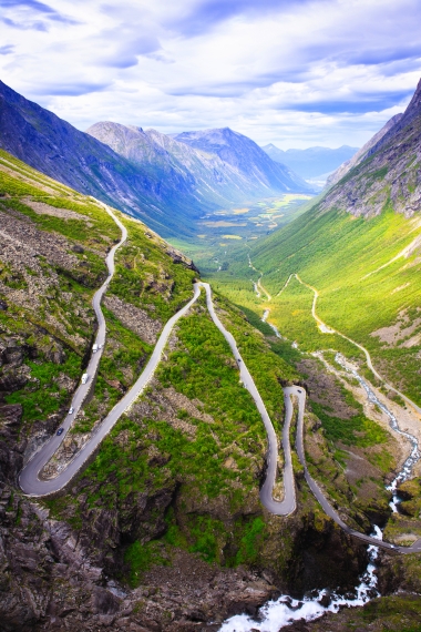 Trollstigen in Norwegen