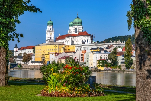 Panorama von Passau, Deutschland