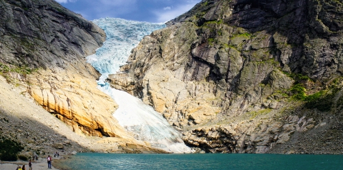 Briksdalsbreen in Norwegen