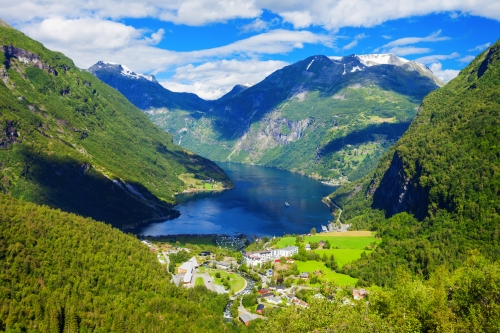 Geirangerfjord in Norwegen